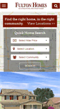 Mobile Screenshot of fultonhomes.com